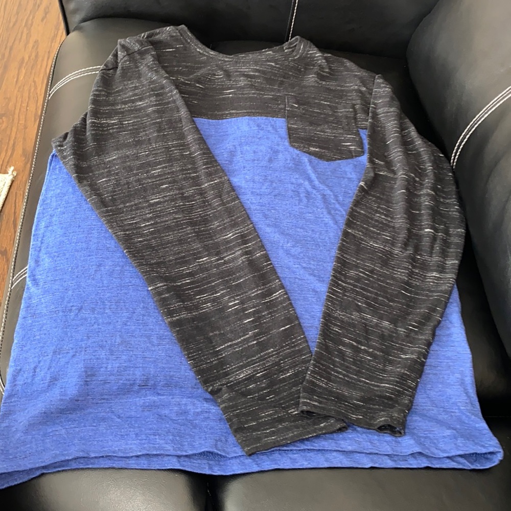 Blue and Black long sleeve shirt for boy’s